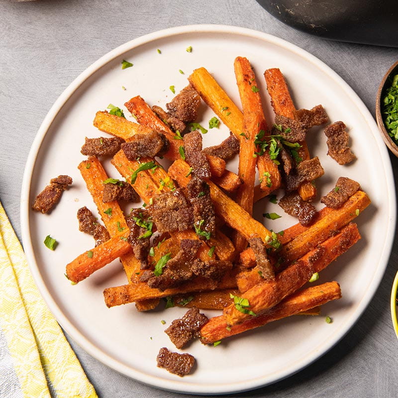 Air fryer top carrot fries