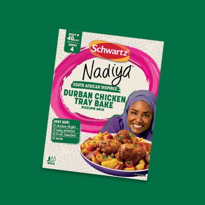 South African Inspired Durban Chicken Tray Bake