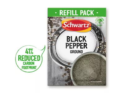 Ground Black Pepper Refills pack