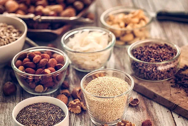 Guide to the health benefits of nuts, seeds and grains Guide to the health benefits of nuts, seeds and grains