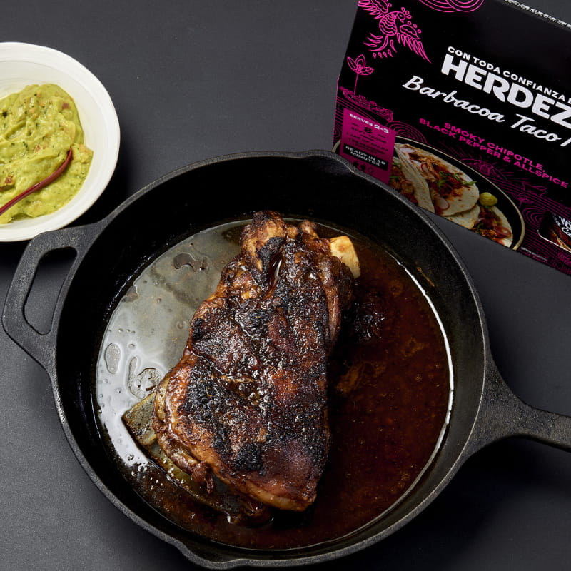 Barbacoa Spiced Mexican Lamb Tacos Recipe Herdez