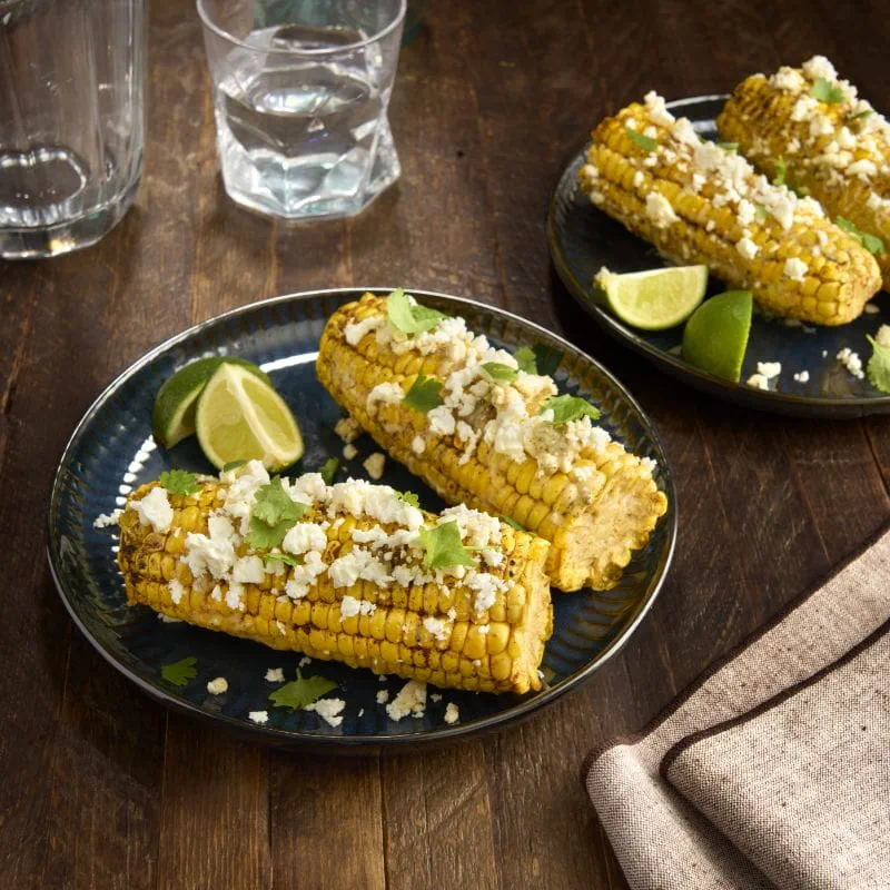 Zingy Old Bay Lemon and Herb buttered corn with crumbled feta buttered_corn_feta_cheese_800