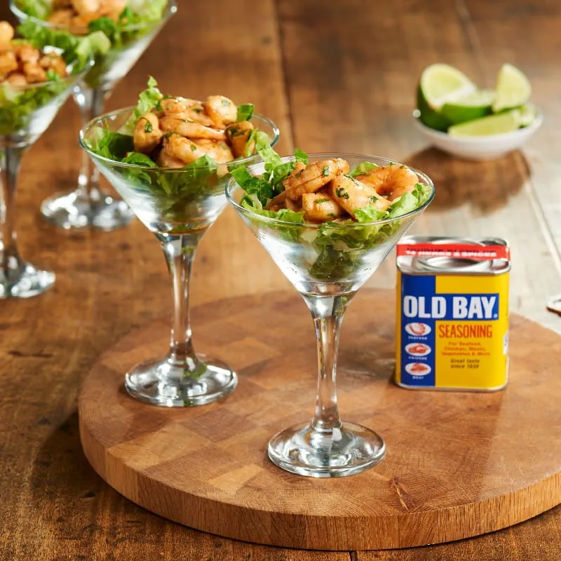 Prawn Cocktail with Old Bay Mayonnaise OldBay_PrawnBayonnaise_800X800