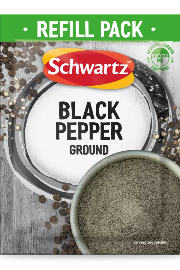 Ground Black Pepper Refill Sachets Ground Black Pepper Refill Sachets