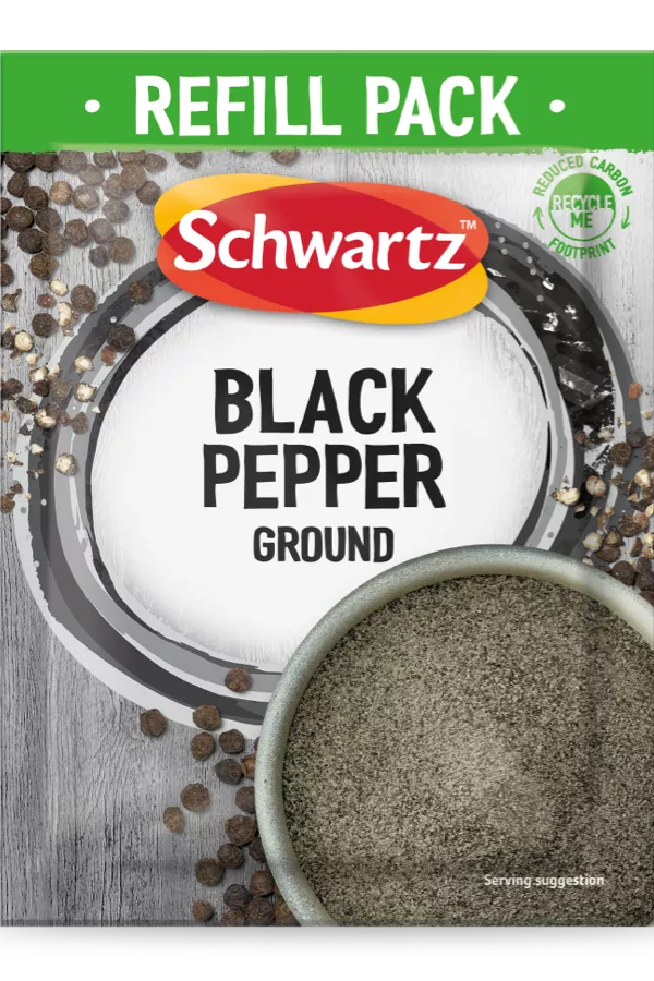 Ground Black Pepper Refill Sachets
