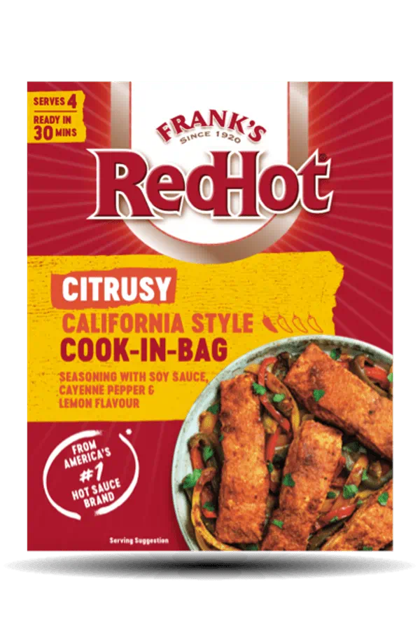 Frank's Citrusy California Style Cook in Bag Frank's Citrusy California Style Cook in Bag