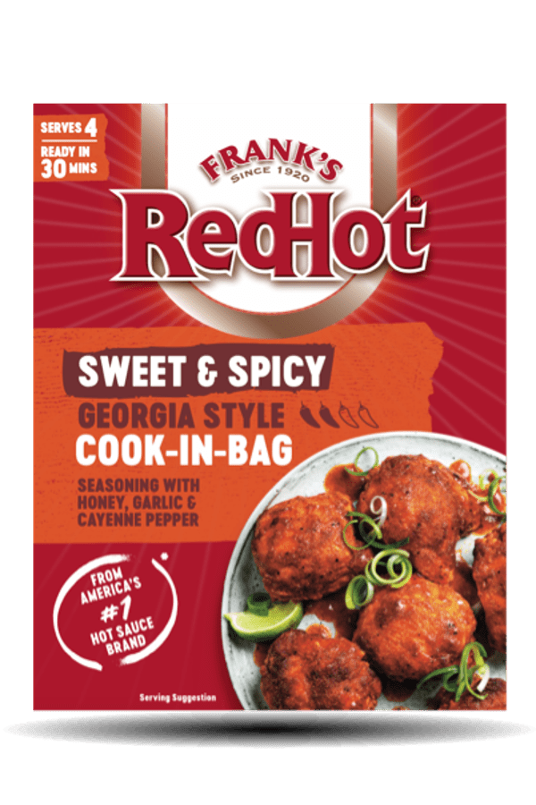 Frank's Sweet & Spicy Georgia Style Cook in Bag