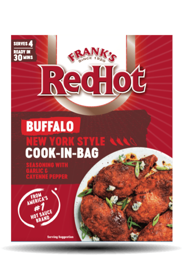 Frank's Buffalo New York Style Cook in Bag