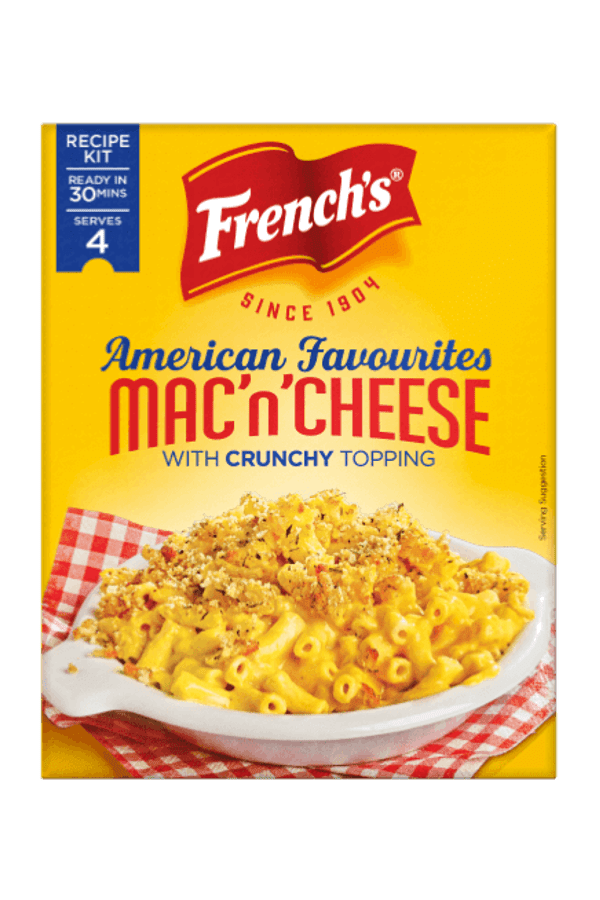 French's Mac'n'Cheese With Crunchy Topping