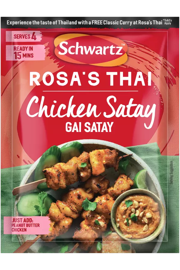 Rosa's Thai Chicken Satay