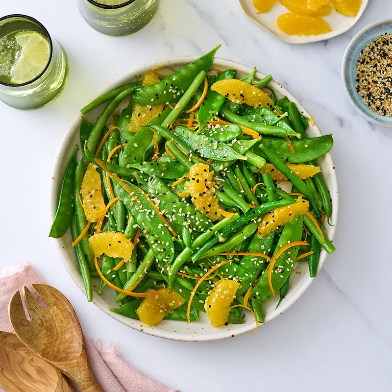 Bagel Seasoning topped Green Bean & Mangetout Citrus Salad bagel_seasoning_green_bean_mangetout_citrus_salad_800x800