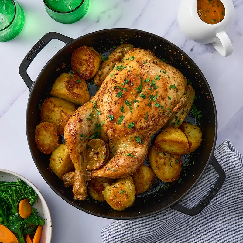 Garlic Butter Roast Chicken and Potatoes Garlic_Butter_Roast_Chicken_Potatoes_800x800