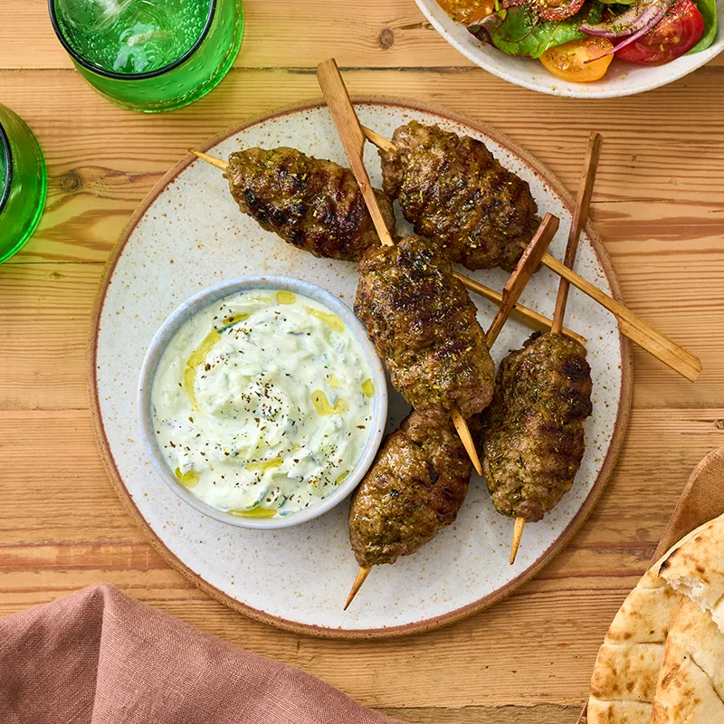 Greek Lamb Koftas with Pitta & Tzatziki Greek_Lamb_Koftas_Pitta_Tzatziki_800x800