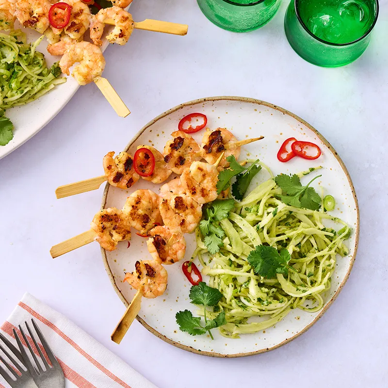 Lemon Pepper King Prawn Skewers with Avocado Citrus Slaw Lemon_Pepper_King_Prawn_Skewers_Avocado_Citrus_Slaw_800x800