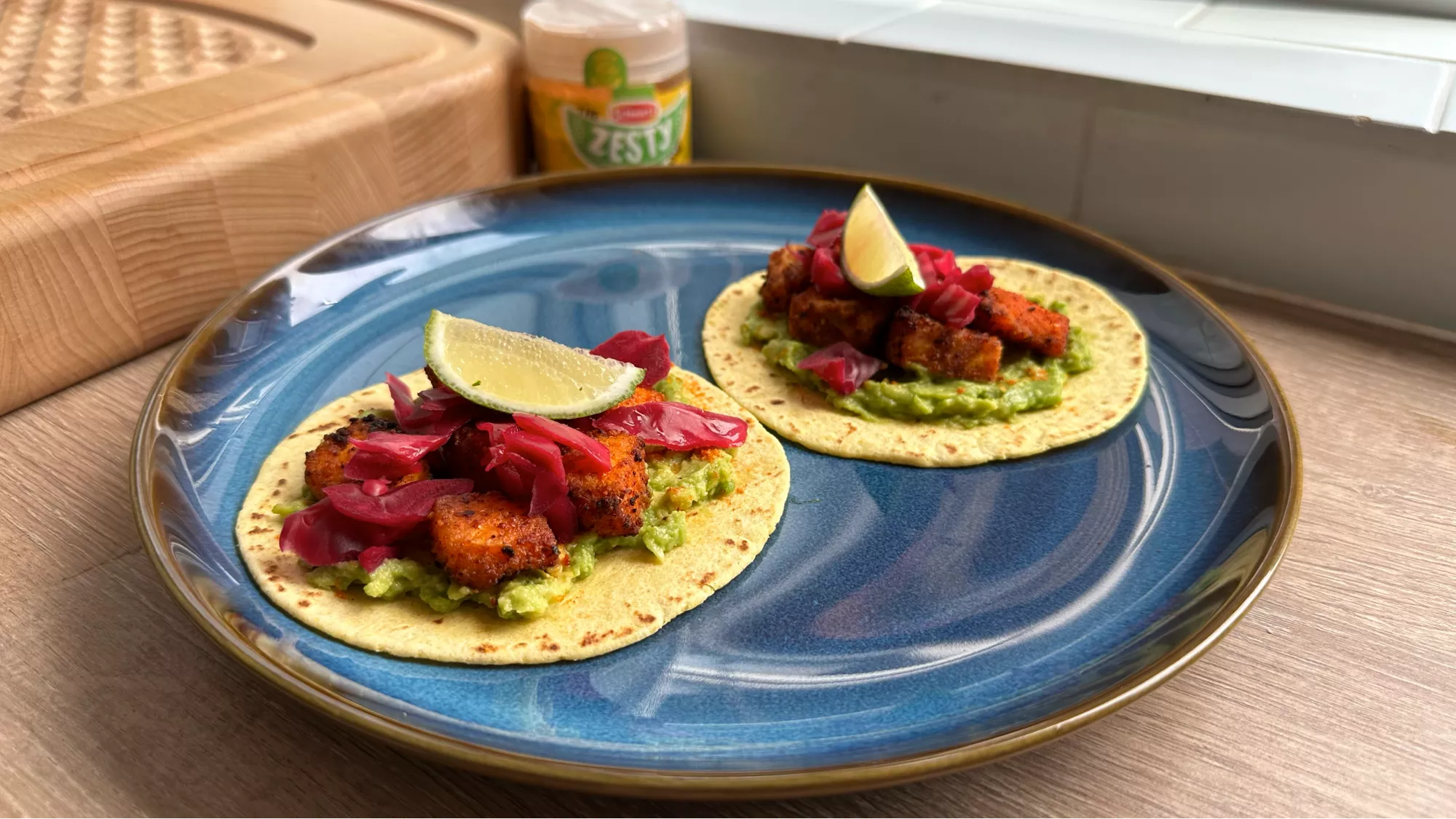 @oneserenasplate Zesty Salmon Tacos