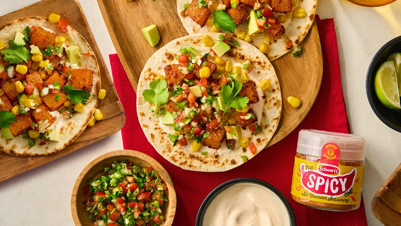Roasted Butternut Tacos