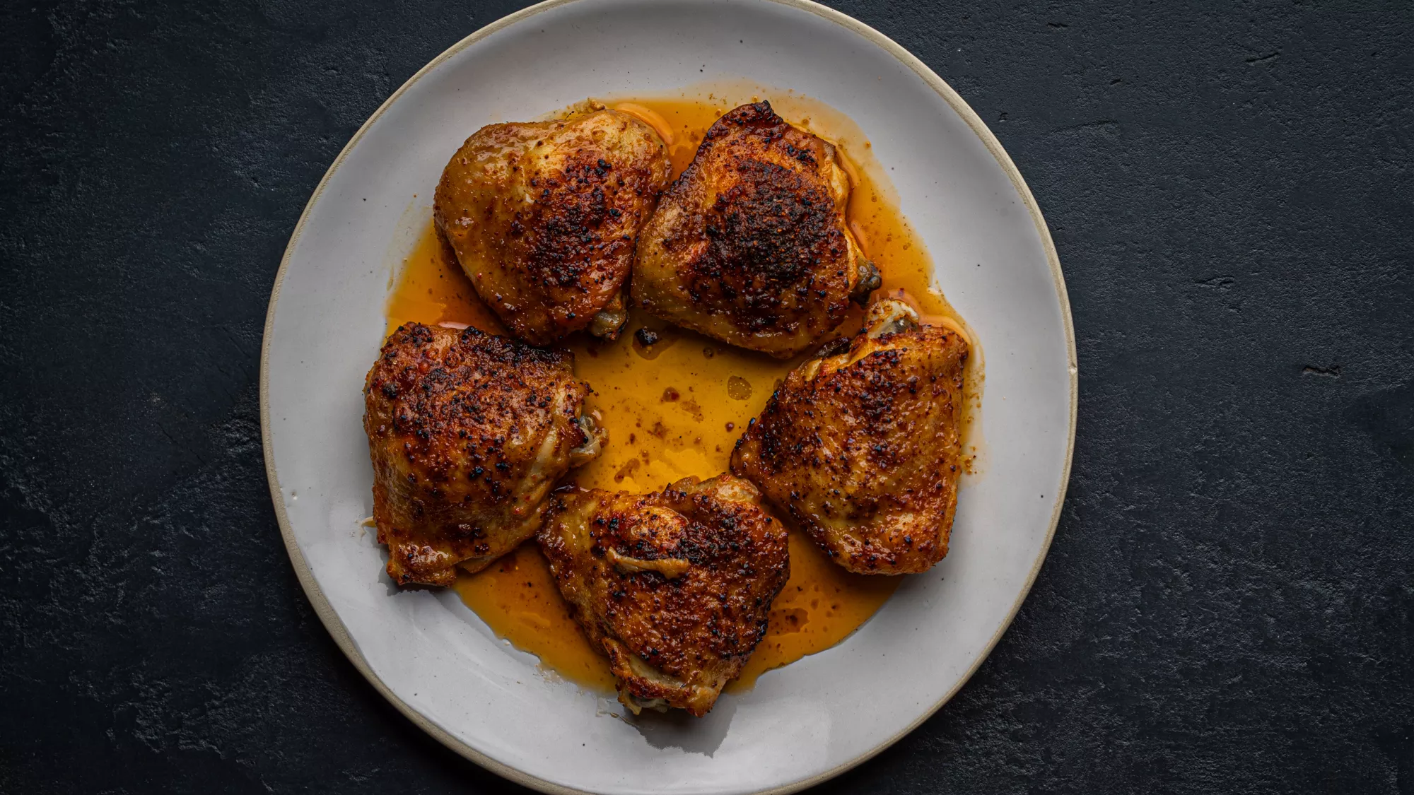 @eatlikeanadult Smoky Roast Chicken Thighs