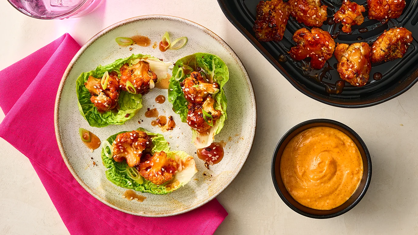Korean Sticky Cauliflower