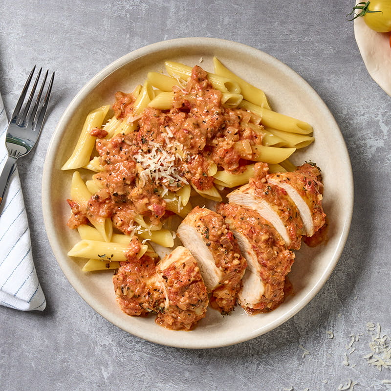 Chicken in tomato and mascarpone sauce recipe Schwartz