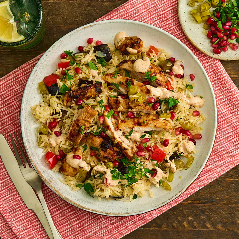 Comptoir Libanais Chicken Shawarma with Rice comptoir_shawarma_800x800