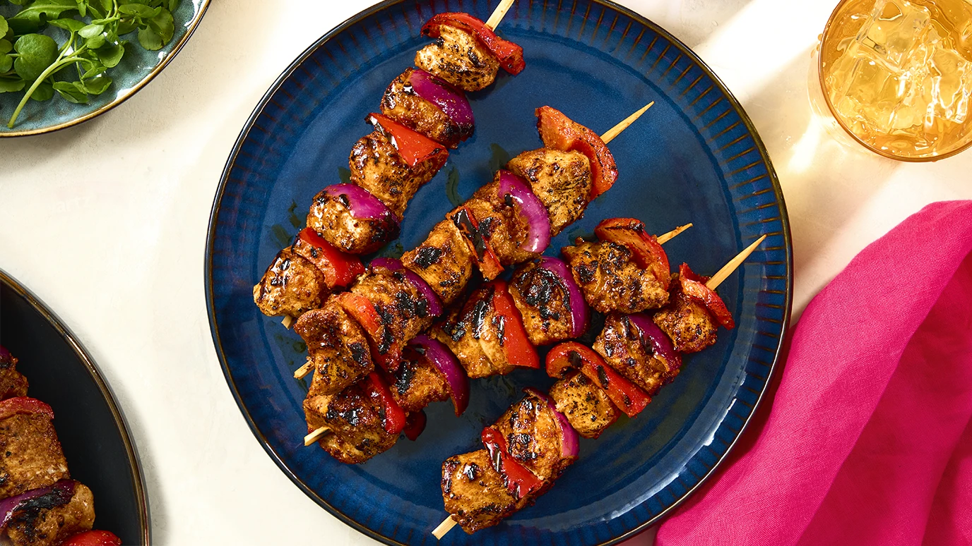 kicking chicken kebabs mix