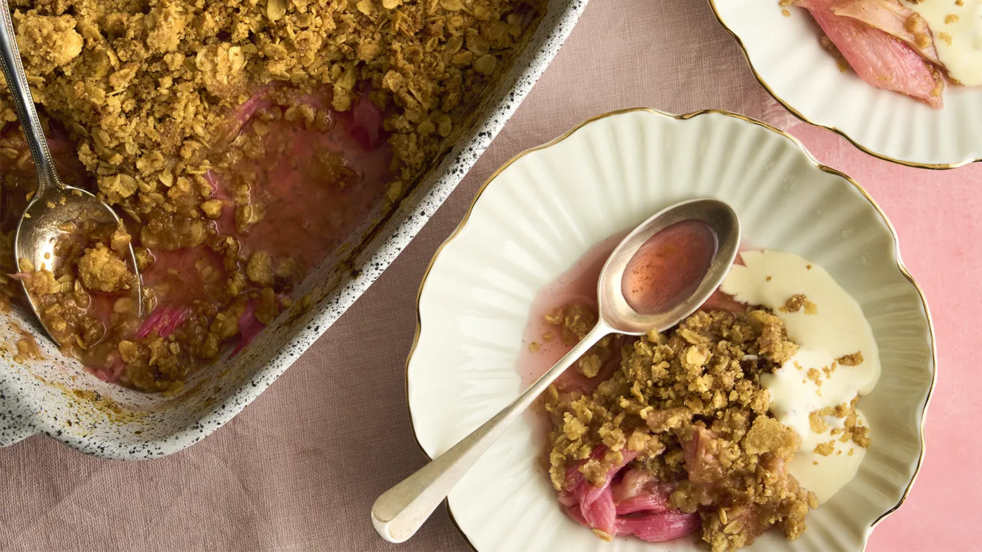 Rhubarb Crumble Recipe