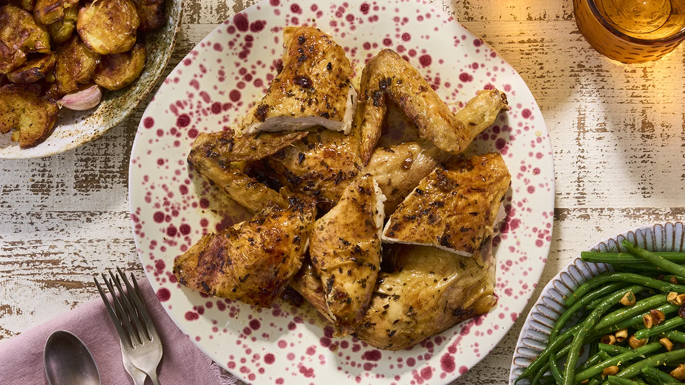 Summer Roasted Tarragon Chicken