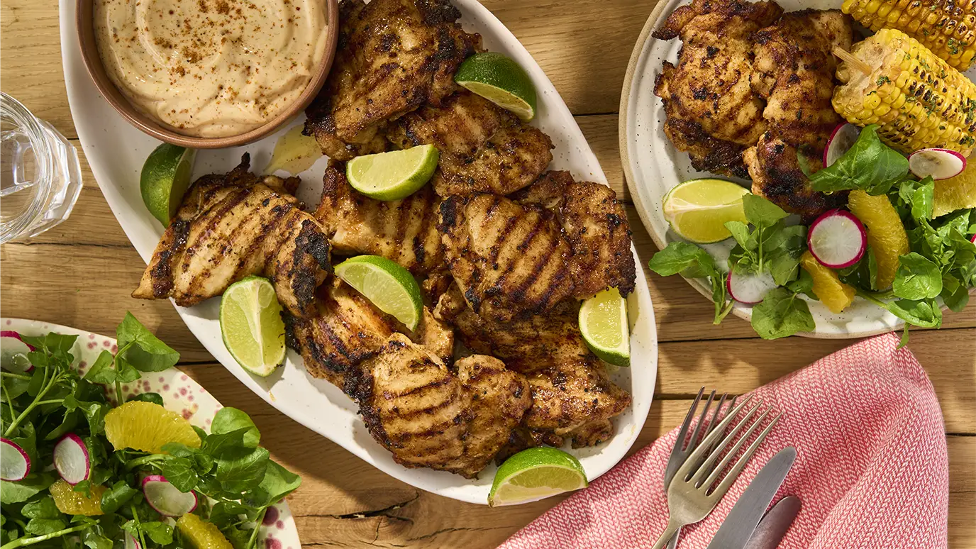Cajun Chicken with Corn