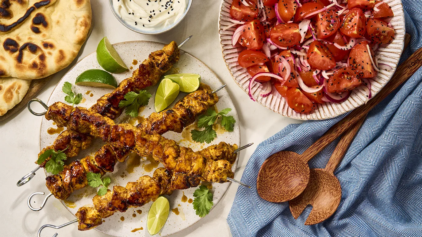 Grilled Curried Chicken