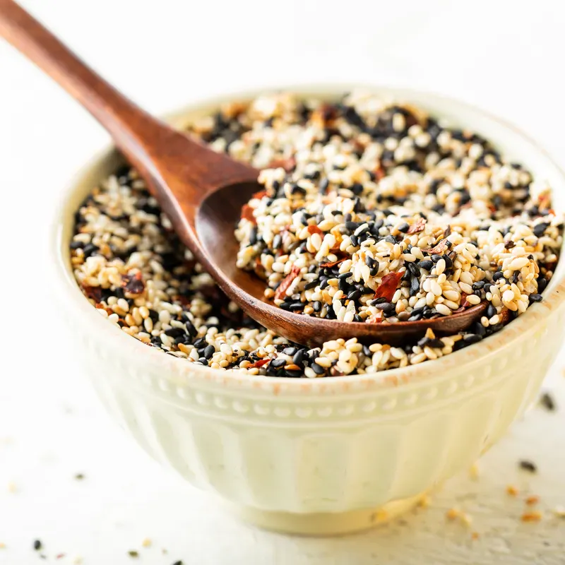 Savory Garlic Gomasio (Gomashio) spicy_gomasio_2019_01_14_2476_tsucalas_800x800