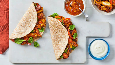 Sizzling Tikka Wrap