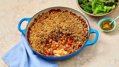Italian Mixed Beans with Bacon