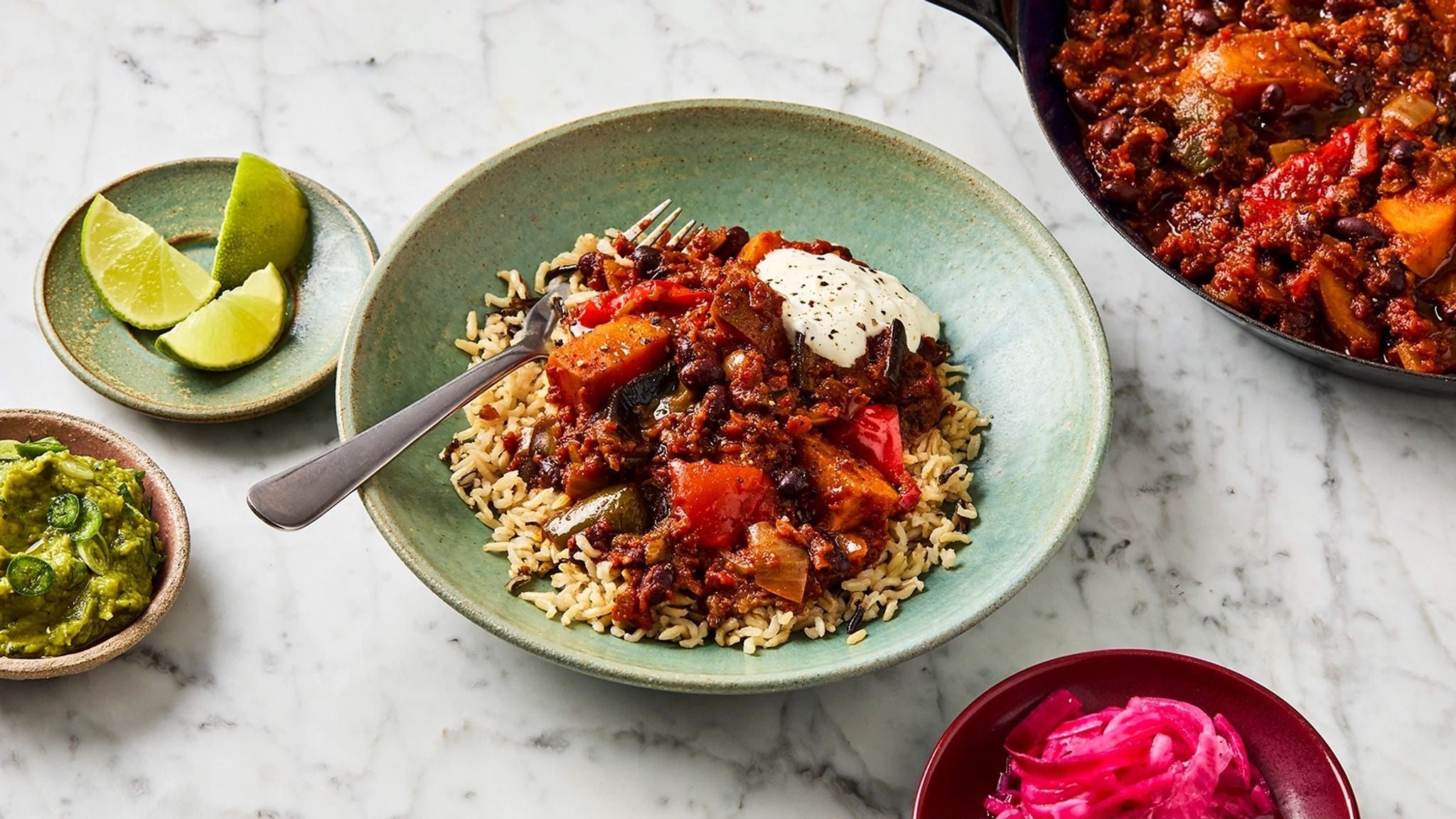 Black Bean Vegetable Chilli