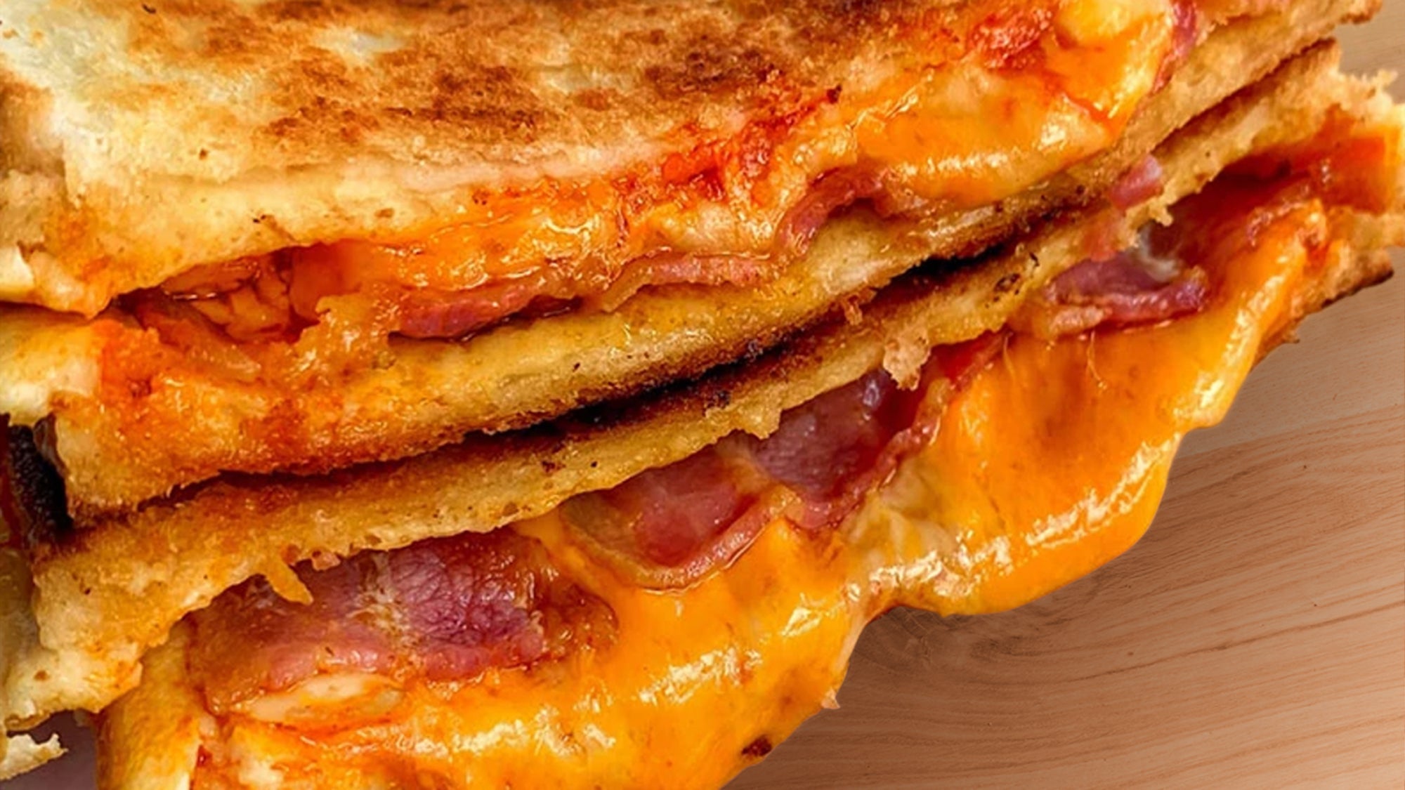 @FitWaffle’s Folded Egg Sandwich