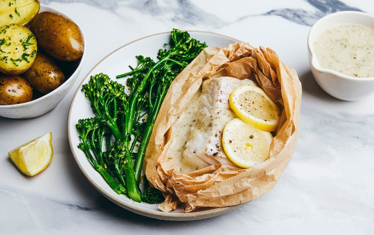 Creamy Lemon and Parsley Cod