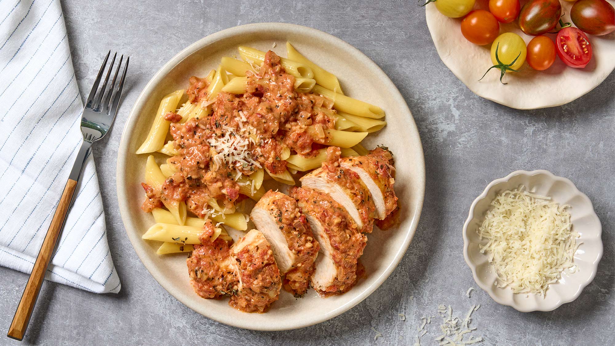 Chicken in Tomato & Mascarpone Sauce Recipe
