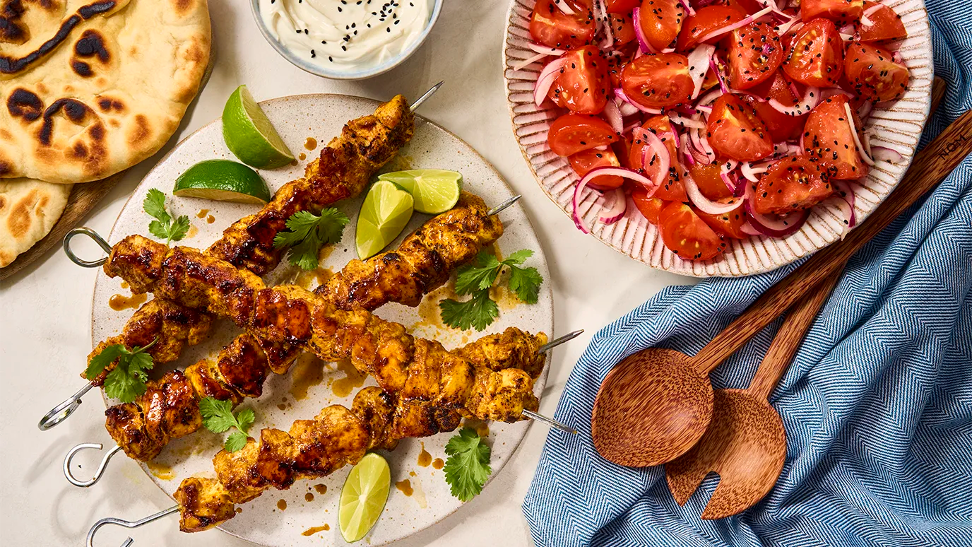 Grilled Curried Chicken