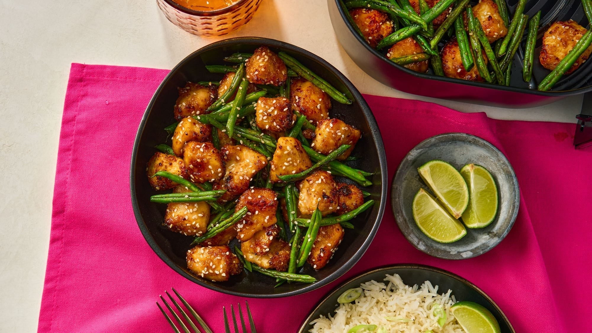 Air Fry Honey & Garlic Chicken