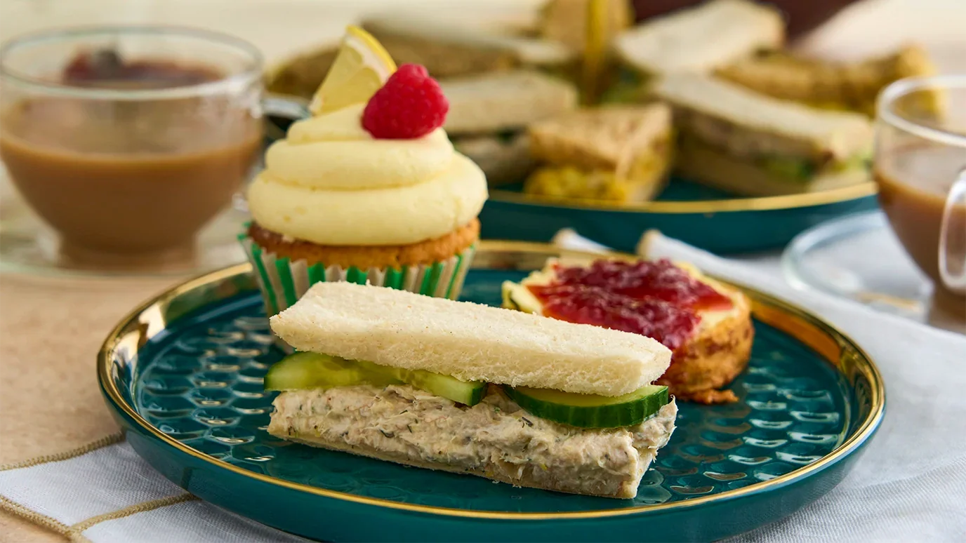 Mackerel Pate and Cucumber Sandwich