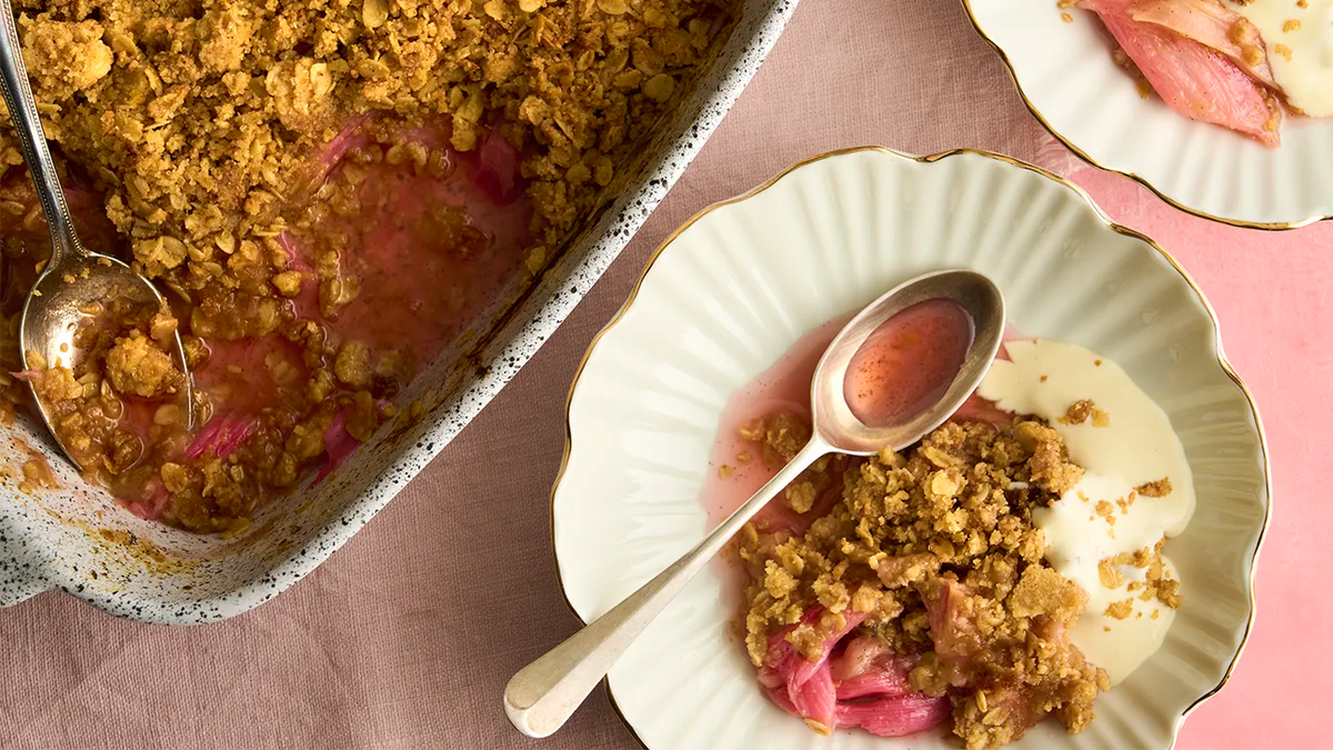Rhubarb Crumble Recipe