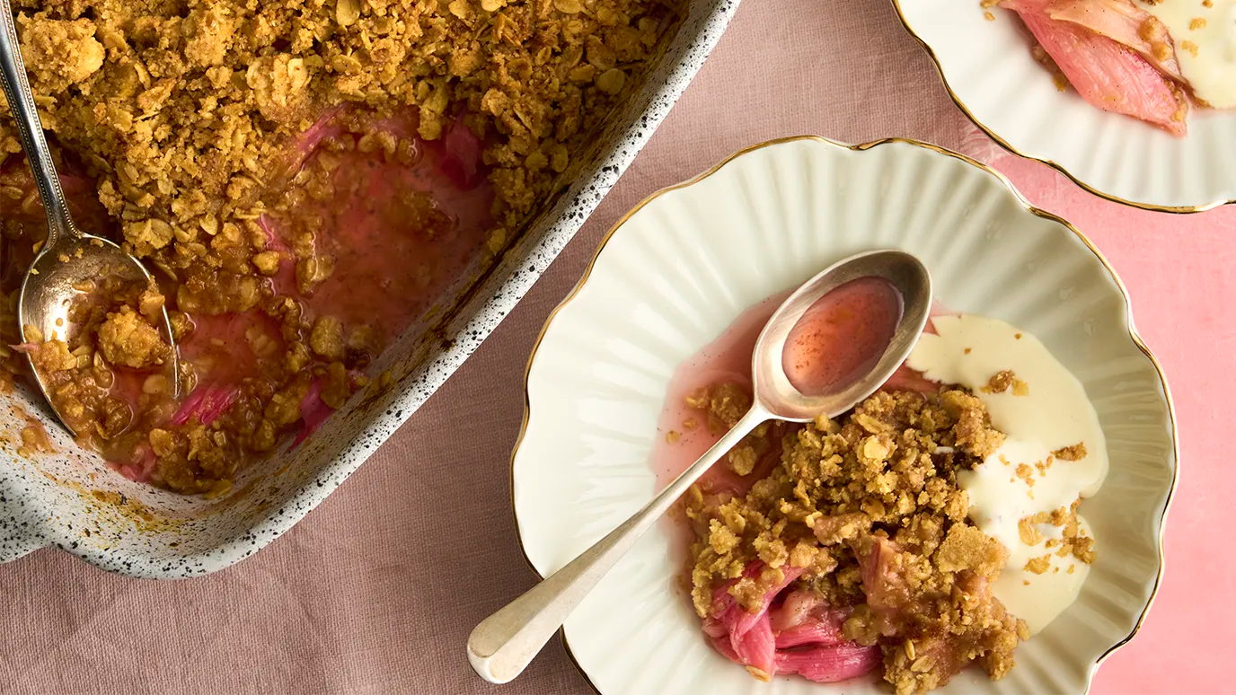 Rhubarb Crumble Recipe