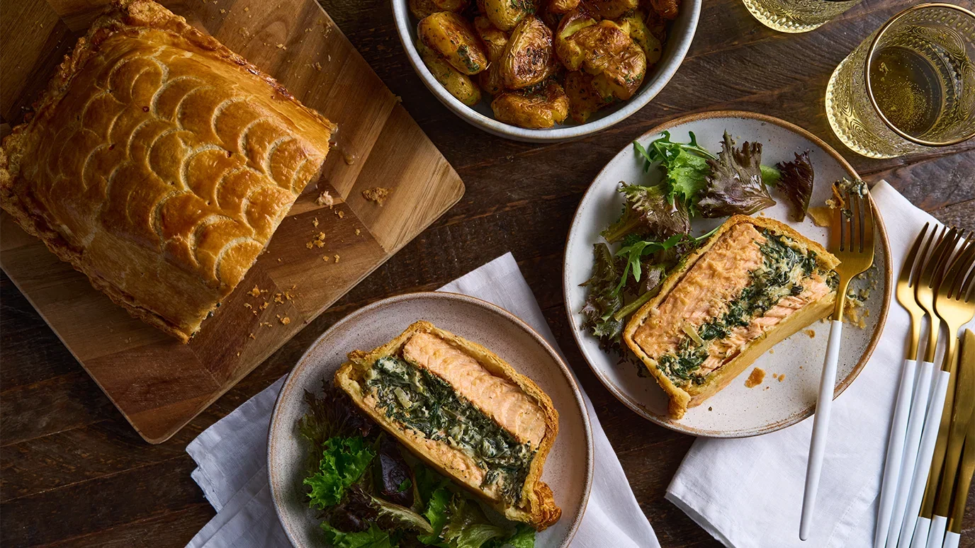 Salmon En Croute