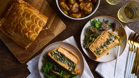 Salmon En Croute