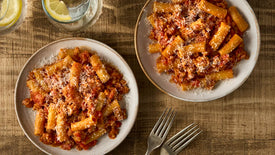 Sausage ragu pasta