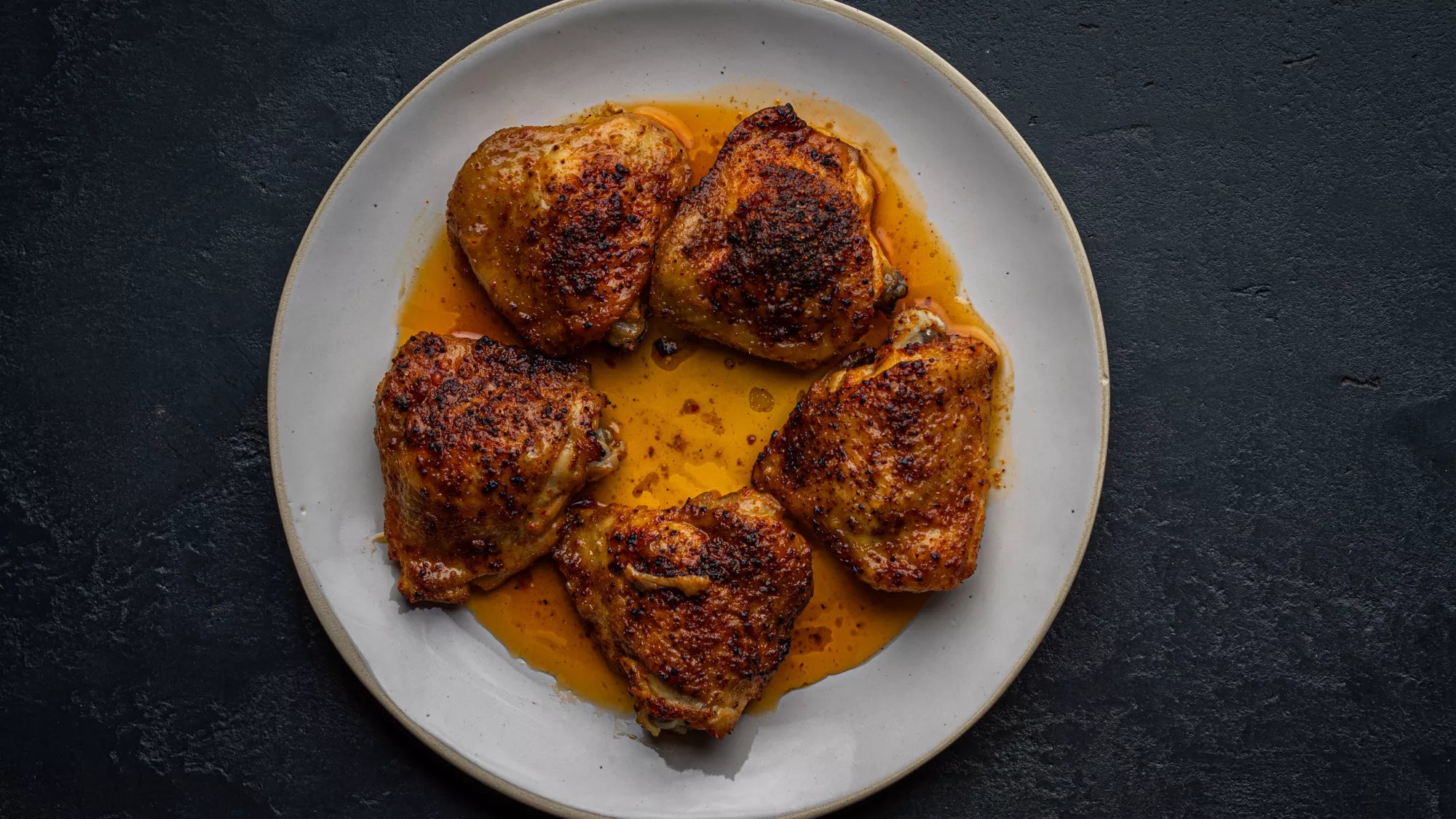 @eatlikeanadult Smoky Roast Chicken Thighs