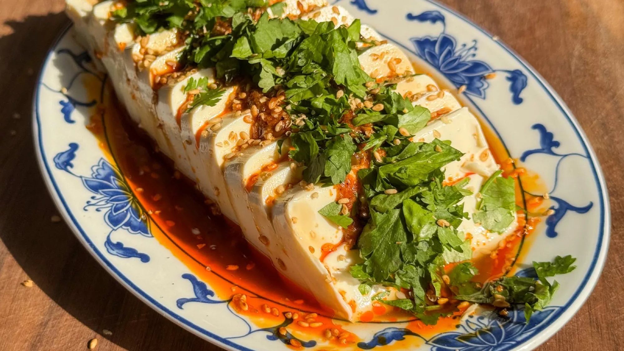 @vernahungrybanana Chilli Oil Silken Tofu