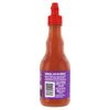 The back of a bottle of Frank'S Redhot Franks Squeeze Tangy Bbq 354 Ml displays usage tips like squeezing, dipping, or drizzling the sauce on various foods.