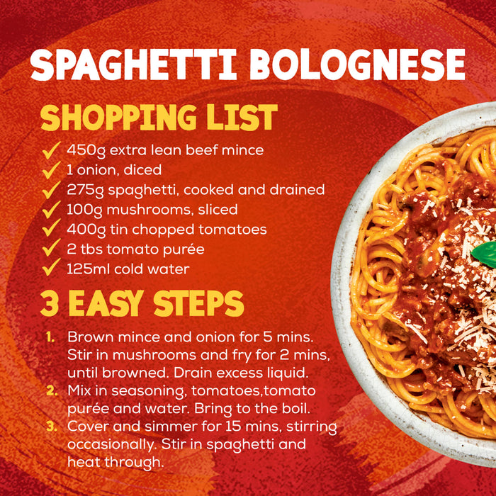 Spaghetti Bolognese Recipe Mix