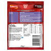 The back of a packet of Schwartz Roast Beef Gravy Mix 27G, displaying the ingredients, nutritional information, and cooking instructions.