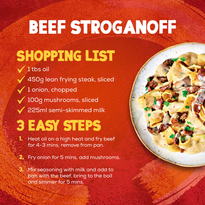 Beef Stroganoff Recipe Mix